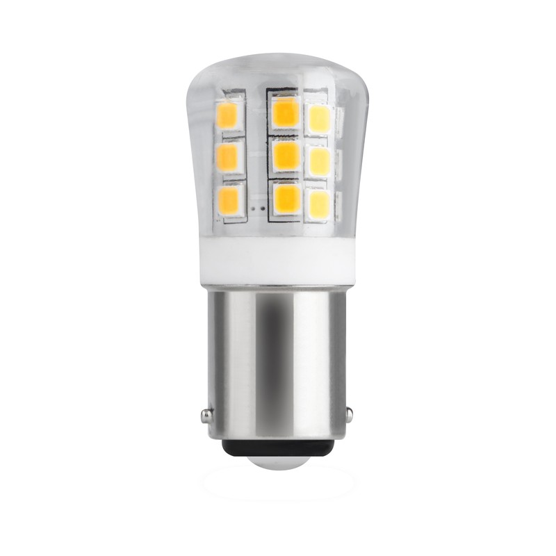 HRYSPN Ba15s LED-lampa P21w 12V, 1156 1141 LED-lampa, 5 W kall vit 6 000 K  SMD enkel kontakt bajonett SBC, för bil husbil båt gård interiörlampa